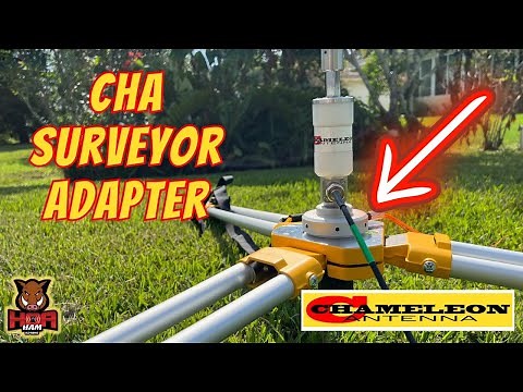 Hardware Store HAM GEAR: Create an Ultra Sturdy Antenna Tripod with Chameleon's Surveyor Adapter