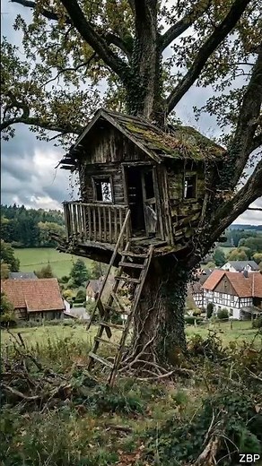 From a broken treehouse to a dream treehouse | Renovation in time-lapse – Time-lapse construction...