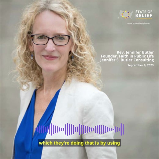 Rev. Jennifer Butler on the U.S. Christian right's role exporting culture wars — including anti-LGBTQ and anti-choice policies — around the globe to Africa, South America, and Eastern Europe Listen to our full conversation on this week's State of Belief: https://stateofbelief.com/showarchive/2023/september-9-2023-the-real-moral-majority-with-rev-jen-butler/ | Interfaith Alliance