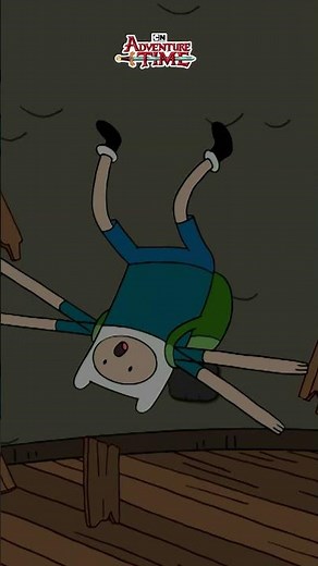 Finn Climbs the Tower and Meets the King of Thieves 😬🕸️ #AdventureTime #CartoonNetwork