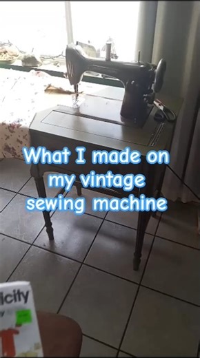 What I made on my vintage sewing machine