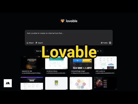 如何用Lovable快速搭建网站｜AI