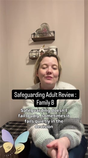 SAR Spotlight: Family B (2025) This Safeguarding Adults Review from Cheshire West & Chester Safeguarding Adults Board reminds us that safeguarding failures don’t always come from a single error — they often come from drift. In Family B, concerns were recognised, but professional curiosity, escalation, and challenge didn’t happen early enough. Decisions made sense individually, but no one held the whole risk picture. Supervision happened, but opportunities to test assumptions and escalate safegua