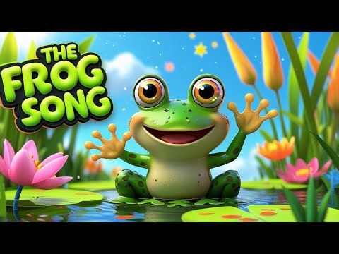 The Frog Song – Fun Animated Kids Song | Preschool & Toddler Learning | Nursery Rhymes