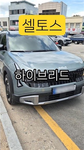 오묘한 색상의 신형 셀토스 하이브리드