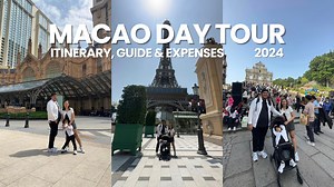 Pumunta kami sa Macau from Hong Kong! Ang daming libreng pasyalan dito. Sobrang daming magagandang spots na picture-perfect 😍 MACAU DAY TOUR 🇲🇴 Itinerary, Guide & Expenses, free ferry ride from Hong Kong to Macau Use code WETHETZNKLOOK to get exclusive discounts when you book on Klook! | We The TZN
