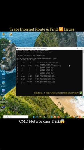 Prajapati Hacks on Instagram: "DM for Paid Promotion | Serious Inquiries Only tracert google.com | Trace Internet Route & Find Network Issues | CMD Networking Trick EXCLUSIVE ACCESS & DIRECT SUPPORT: Get my Custom CMD Scripts, Hidden Windows Networking Tools, and Priority Tech Support by becoming a Subscriber https://www.facebook.com/61583245448884/subscribe/ In this advanced Windows networking tutorial, you will learn how to use the tracert google.com command to trace the path your internet pac