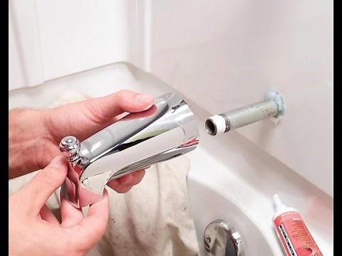 How to Change a Bathtub Faucet