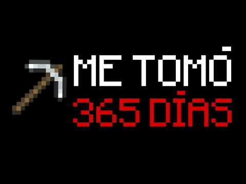 Sobreviví un AÑO en en el Minecraft Más Realista
