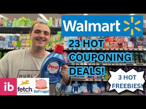 *RUN TO WALMART!* ~ 23 HOT WALMART COUPONING DEALS! ~ 3 HOT FREEBIE DEALS ~ MAY 2026