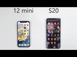 iPhone 12 mini vs SAMSUNG S20 - SPEED TEST!