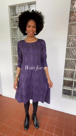 Whether it's going for colorful scenic drives or feeling cozy at holiday gatherings, an easy knit dress is the perfect outfit for cooler days. Discover your new favorite knit dress > https://mp.india.marketplaceindia.com/4huRIN3 Featured style: Mansi Dress | MarketPlace: Handwork of India