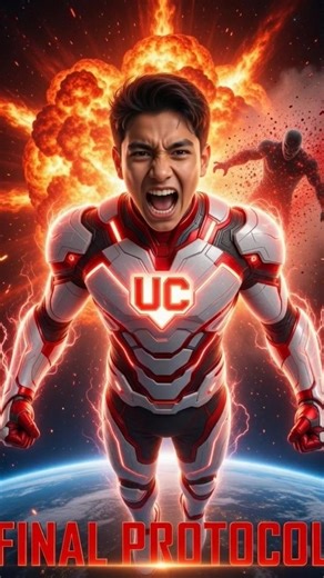 UC THE HERO – FINAL PROTOCOL | Last Battle in Space 🌍🔥Part 5 || Umar Chouhan AI Films||#Shorts