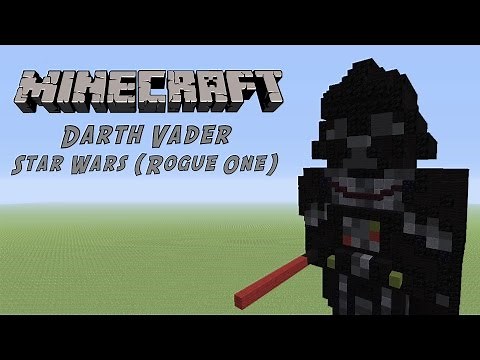 Minecraft Tutorial: Darth Vader (Star Wars) Statue