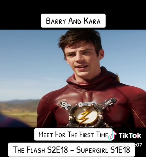 Barry Allen Meets Kara Danvers in Epic Crossover