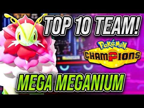 MEGA MEGANIUM’S MEGA SOL ABILITY IS OP IN POKEMON CHAMPIONS
