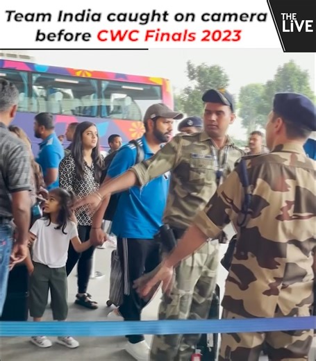 6.3K views · 61 reactions | Virat Kohli, Shubman Gill, and the whole cricket Team India were spotted at the airport heading for the Cricket World Cup Finals 2023. #ViratKohli #ShubmanGill #WorldCup2023 #CWC2023 | The Live | Facebook
