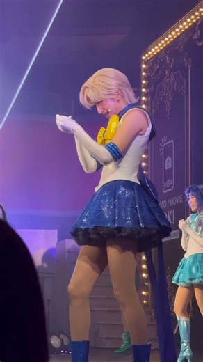舞台『美少女戦士セーラームーン』のセーラーウラヌス←くっそかわいいと話題に声優は緒方恵美だけしか認めない😤