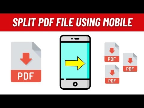 How to Split PDF Pages into Separate Files Using Mobile | Mobile se PDF Pages ko Split Kaise Kare