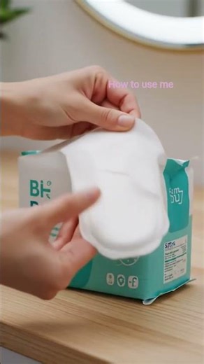 How to Use a Sanitary Pad Correctly | Period Hygiene Tips#shorts