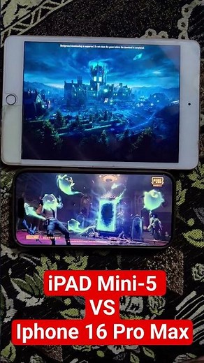 iPad Mini 5 vs iPhone 16 Pro Max 2025 🔥 Gaming, Speed Test | Real Performance Comparison #shorts
