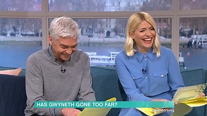 Holly and Phil break down laughing while discussing vaginal steaming