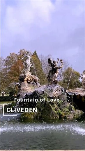 Valentine's Day Fountain of Love | Cliveden | National Trust | Buckinghamshire, UK