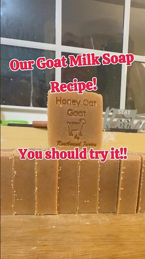 Our Simple Goat Milk Soap Recipe #justsoaps #soapmaking #soap #soapmakingingredients