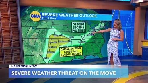 Destructive storms sweep the Heartland, with more severe weather on the move in the coming days. ABC News' Ginger Zee has the latest. | Good Morning America