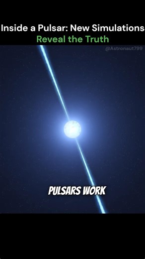 How Pulsars Generate Gamma Rays | Cosmic Mystery Solved #shorts #astronomy #science #space #pulsar