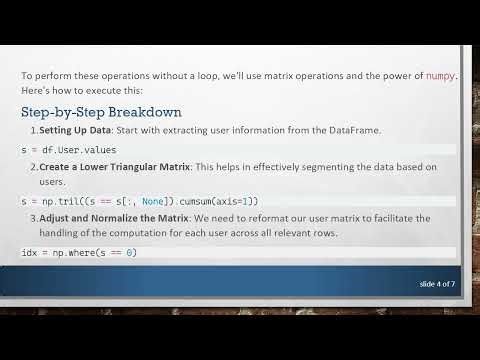 Process Your Data Frame Without a Loop: A Deep Dive into Python's pandas