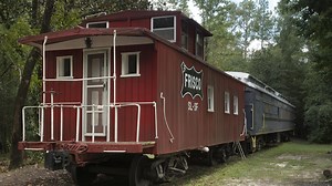 Caboose cottage takes guests back in time