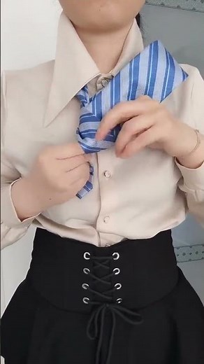“DIY Windsor Knot 👔 Step by Step Tie Tying Tutorial”