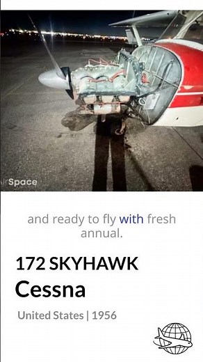 1956 Cessna 172 Skyhawk N6626A FOR SALE | Classic Time Builder Aircraft!