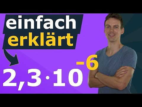 Wissenschaftliche Schreibweise anschaulich erklärt | Mit Kommazahlen