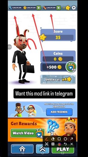 subway surfers mod hack #subwaysurfers #hack #subwaysurfershack