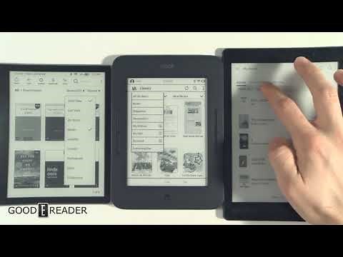 Kindle vs Kobo vs Nook - OS Comparison