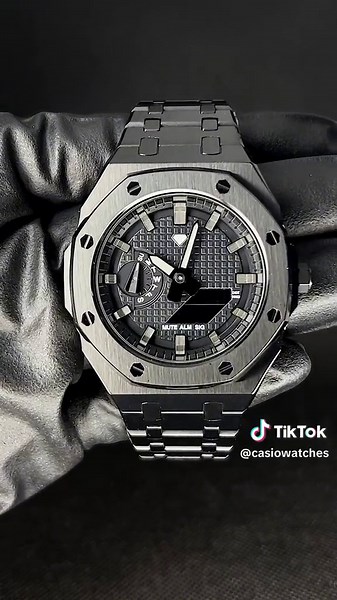 Custom Casio G-Shock GA-2100 Black Oak Mod - Chrono Customs