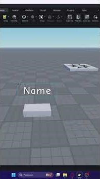 como fazer um billboard gui em 1 minuto #shorts