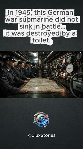 A toilet sank this war submarine
