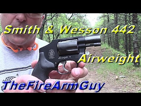 S&W 442 Airweight Revolver at the Range - TheFireArmGuy