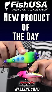 Have you seen the new Bandit Walleye Shads yet? Available now! #fishusa #americastackleshop #bandit #walleyeshad | FishUSA