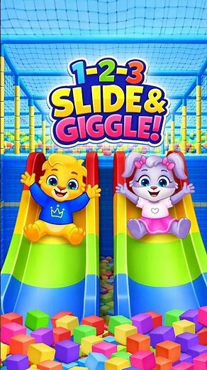 Counting 1-2-3 for Babies & Toddlers | One Two Three GO with Lucas & Ruby 🛝 #Shorts