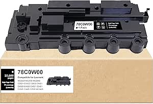 Amazon.com: Verabeenix 78C0W00 Waste Toner Box/Bottle/Container Compatible for Lexmark MC2425 MC2325 MC2535 CS421 CS521 CX421 CX521 008R13325 Waste Toner Bottle Compatible for Xerox C310 C315 C410 C415 : Office Products