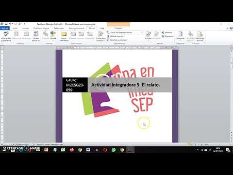Tutorial actividad integradora 5. Módulo 2