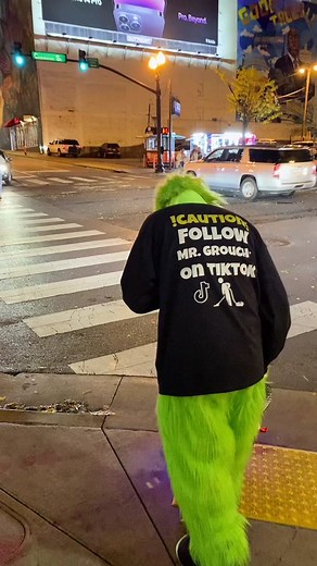 Crosswalk Clean-Up Prank: Mr. Grouchy Face Reveal