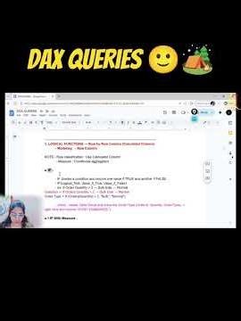 Dax Queries Part-02 Explained in 60 Sec