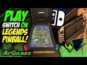 Play Nintendo Switch Pinball on Legends Pinball With These 3D Printed Accessories!