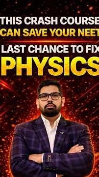 NEET Physics Crash Course 2026 🔥 160+ Score Strategy #neet2026 #studymotivation