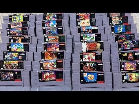 My Current Super Nintendo (SNES) Collection